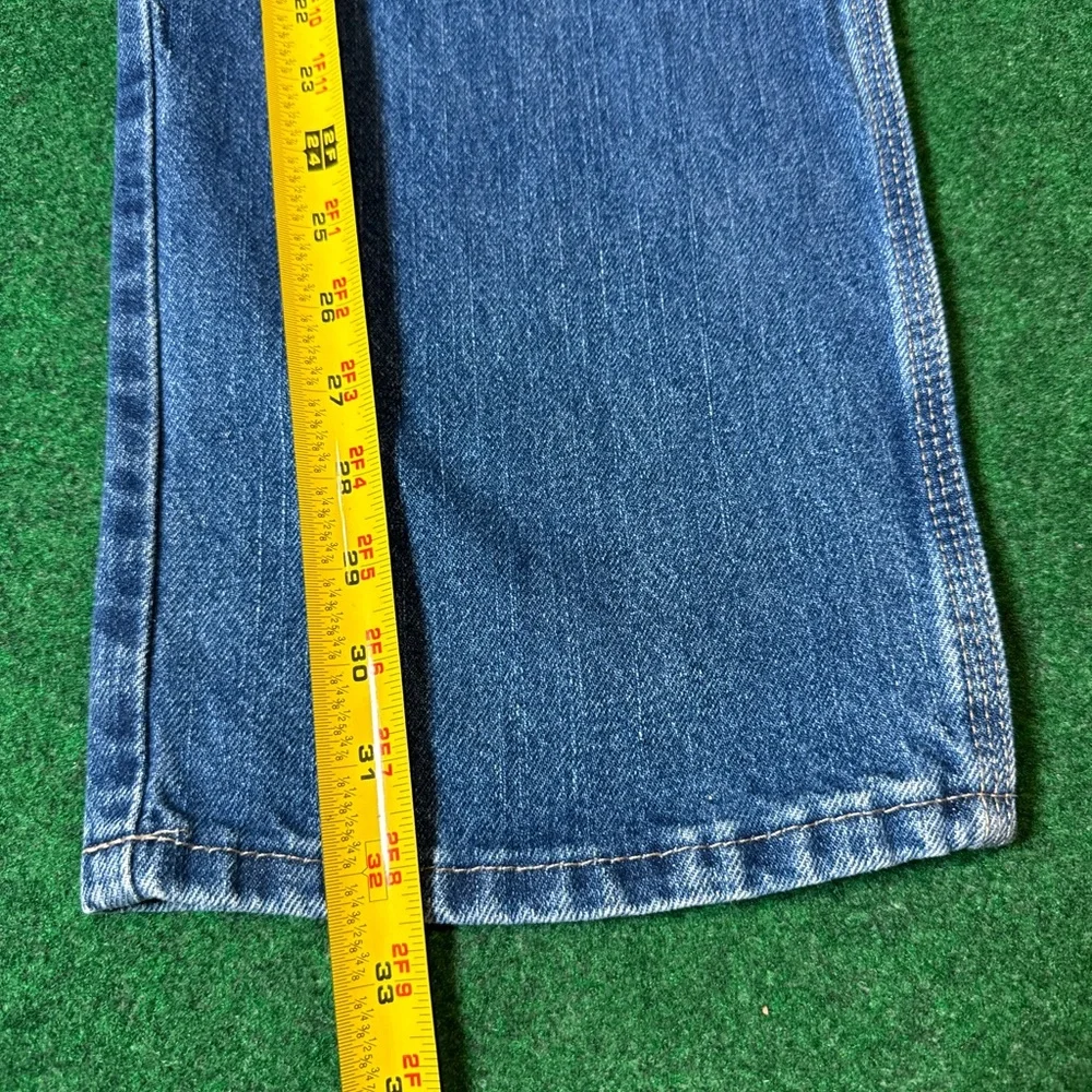 Y2k Dickies Carpenter Relaxed Fir Wide Leg Mens 36x32 Medium Wash Skater Jeans